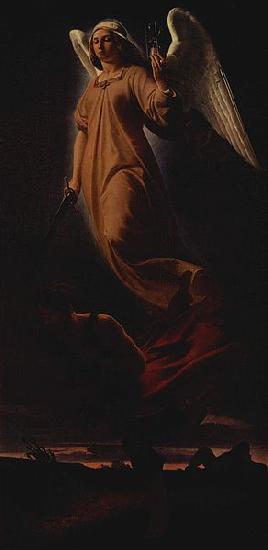 Alfred Rethel Nemesis oil painting image